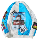 NYC Bomber Zipper Jacket